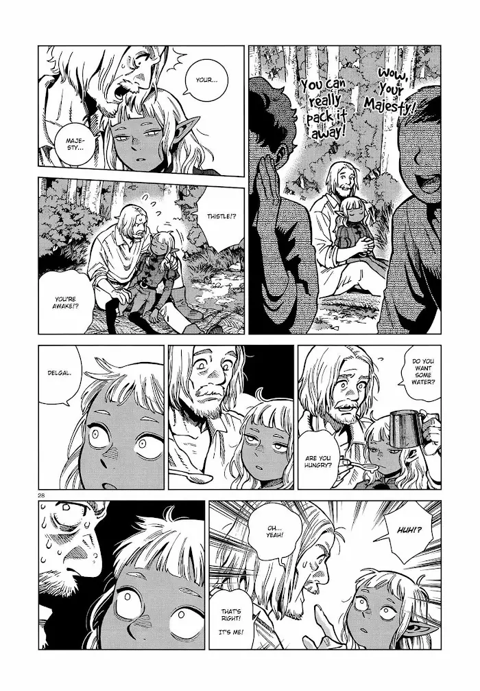 Delicious in Dungeon Chapter 96 image 28_optimized